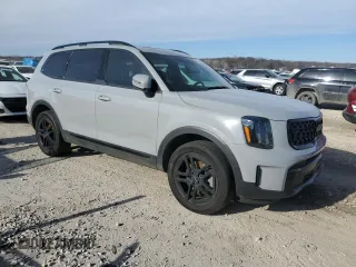 2024 Kia Telluride EX with VIN 5XYP3DGC6RG415036, listed as a Copart auction lot 81708394 with 32,494 mi miles and Salvage Title. Bid and sale history available at carsss.com. Image 4.
