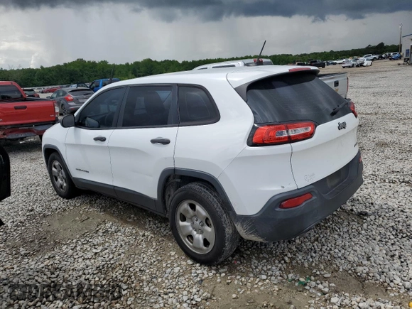 2015 Jeep Cherokee Sport z VIN 1C4PJLAB8FW617178, wystawiony jako Copart lot #56366245 z przebiegiem 93 514 mil mil oraz Szkoda całkowita • Salvage title. Historia ofert i sprzedaży dostępna na DreamBid. Obrazek 2.