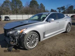 2018 Kia Stinger with VIN KNAE15LA5J6011169, listed as a Copart auction lot 87245514 with 67,199 mi miles and Salvage Title. Bid and sale history available at DreamBid. Image 1.
