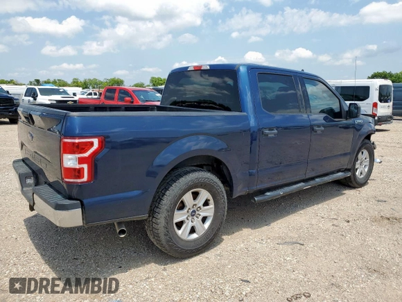 2019 Ford F-150 XL with VIN 1FTEW1CB4KKE21508, listed as a Copart auction lot 59112255 with 131,370 mi miles and Salvage title. Bid and sale history available at DreamBid. Image 3.