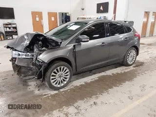 2012 Ford Focus Titanium with VIN 1FAHP3N27CL313288, listed as a IAAI auction lot 41741895 with 140,376 mi miles and . Bid and sale history available at carsss.com. Image 18.