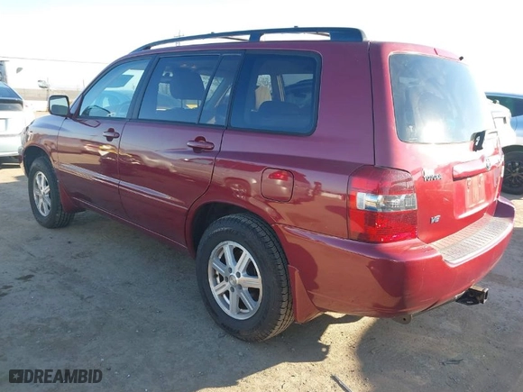 2006 Toyota Highlander w/3rd Row with VIN JTEDP21A360100520, listed as a IAAI auction lot 41436115 with 148,768 mi miles. Bid and sale history available at carsss.com. Image 3.