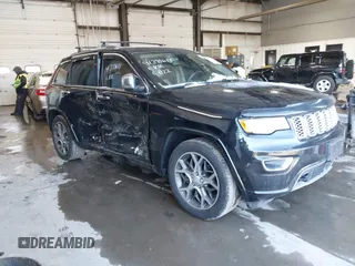 2020 Jeep Grand Cherokee Overland with VIN 1C4RJFCG6LC435298, listed as a IAAI auction lot 41378617 with 58,000 mi miles. Bid and sale history available at carsss.com. Image 1.