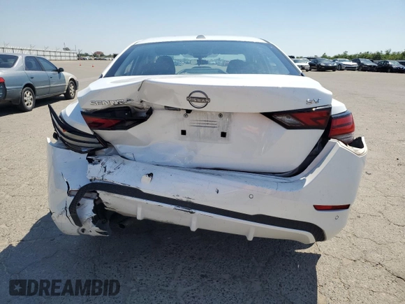 2024 Nissan Sentra SV z VIN 3N1AB8CV1RY223366, wystawiony jako Copart lot #55123645 z przebiegiem 14 736 mil mil oraz Szkoda całkowita • Salvage title. Historia ofert i sprzedaży dostępna na DreamBid. Obrazek 6.