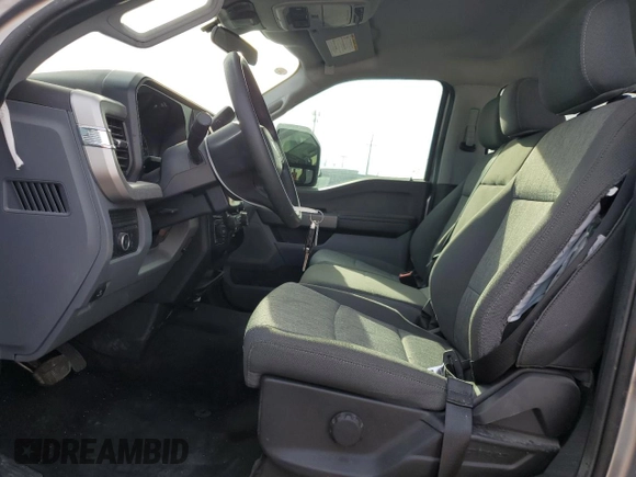 2024 Ford F-250 XL with VIN 1FT8W2BA5REC59750, listed as a Copart auction lot 56022695 with 2,724 mi miles and Salvage title. Bid and sale history available at DreamBid. Image 7.
