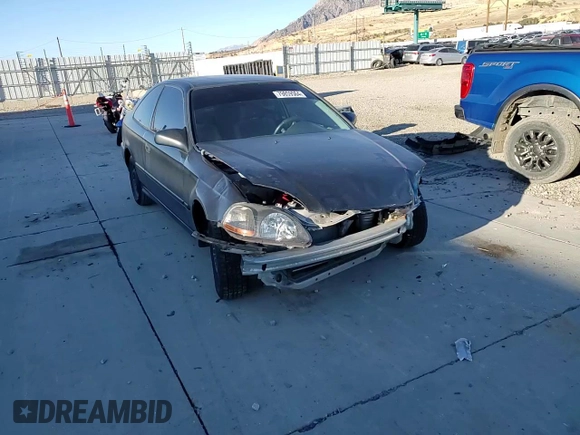 1998 Honda Civic DX with VIN 1HGEJ6123WL024484, listed as a Copart auction lot 79859564 with 211,371 mi miles and Salvage Title. Bid and sale history available at carsss.com. Image 11.