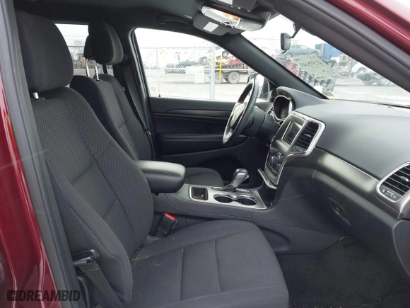 2018 Jeep Grand Cherokee Laredo E with VIN 1C4RJFAG9JC504596, listed as a IAAI auction lot 41595149 with 93,713 mi miles. Bid and sale history available at carsss.com. Image 5.