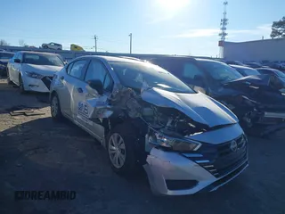2024 Nissan Versa S with VIN 3N1CN8DV4RL816926, listed as a IAAI auction lot 41084980 with 31,592 mi miles and . Bid and sale history available at DreamBid. Image 1.