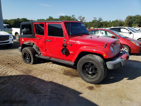 2018 Jeep Wrangler JK Unlimited Sahara with VIN 1C4BJWEG5JL916588, listed as a Copart auction lot 69045883 with 80,806 mi miles. Bid and sale history available at carsss.com. Image 4.