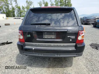 2006 Land Rover Range Rover Sport HSE with VIN SALSF25486A981253, listed as a Copart auction lot 62360415 with 164,369 mi miles and Salvage title. Bid and sale history available at DreamBid. Image 6.
