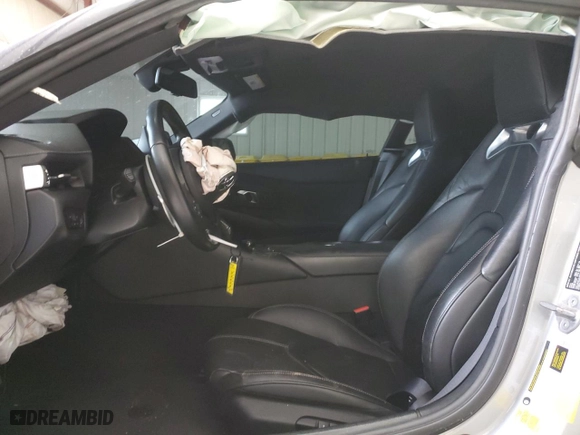 2021 Toyota GR Supra 3.0 with VIN WZ1DB0C04MW045065, listed as a Copart auction lot 46002785 with 0 mi miles and Salvage Title. Bid and sale history available at carsss.com. Image 7.
