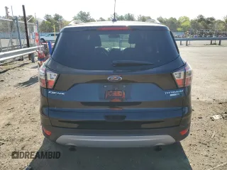 2017 Ford Escape Titanium with VIN 1FMCU9JD3HUD63223, listed as a Copart auction lot 53370004 with 128,666 mi miles and Non Repairable. Bid and sale history available at carsss.com. Image 6.