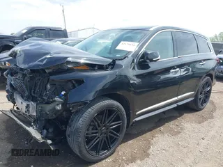 2019 Infiniti QX60 Luxe with VIN 5N1DL0MM3KC534242, listed as a IAAI auction lot 42178116 with 71,290 mi miles and . Bid and sale history available at DreamBid. Image 2.