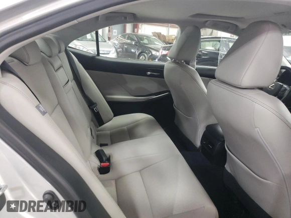 2014 Lexus IS 250 with VIN JTHCF1D29E5012959, listed as a Copart auction lot 62414835 with 57,845 mi miles and Salvage title. Bid and sale history available at DreamBid. Image 10.