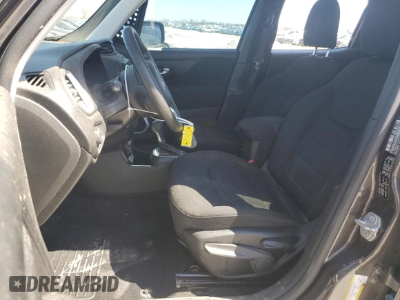 2020 Jeep Renegade Latitude with VIN ZACNJABB8LPL46722, listed as a Copart auction lot 50648745 with 55,420 mi miles and Salvage title. Bid and sale history available at DreamBid. Image 7.