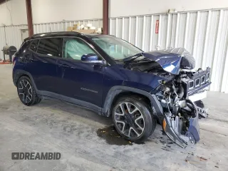 2019 Jeep Compass Limited with VIN 3C4NJCCB8KT649391, listed as a Copart auction lot 53990375 with 94,716 mi miles and Clean title. Bid and sale history available at DreamBid. Image 4.