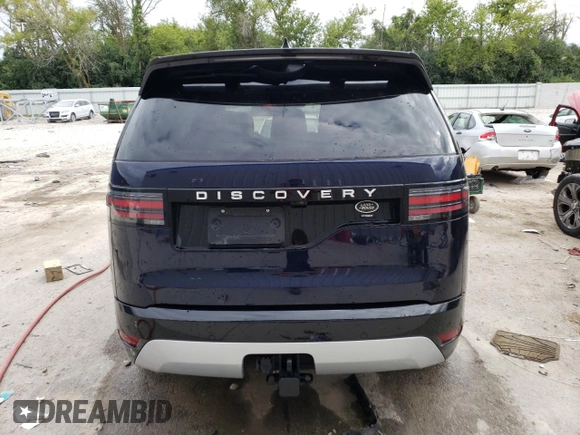 2023 Land Rover Discovery Metropolitan Edition with VIN SALRW4EU5P2477507, listed as a Copart auction lot 66699474 with 0 mi miles and Salvage Title. Bid and sale history available at carsss.com. Image 6.