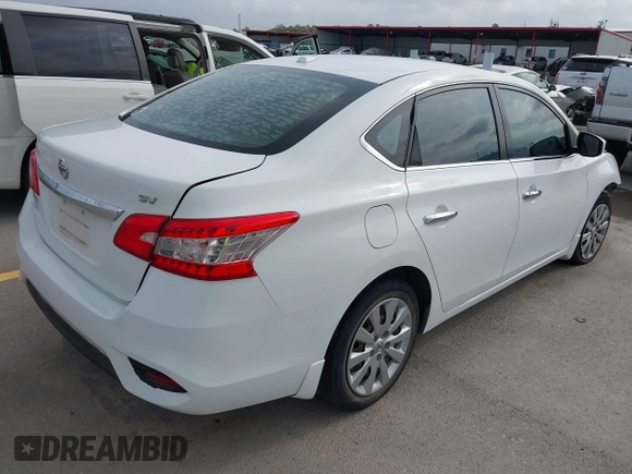 2017 Nissan Sentra SV with VIN 3N1AB7AP1HL709993, listed as a IAAI auction lot 42127837 with 173,281 mi miles and . Bid and sale history available at DreamBid. Image 4.