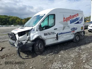 2018 Ford Transit with VIN 1FTYE1CM2JKA74311, listed as a Copart auction lot 73213294 with 94,924 mi miles and Salvage Title. Bid and sale history available at DreamBid. Image 1.
