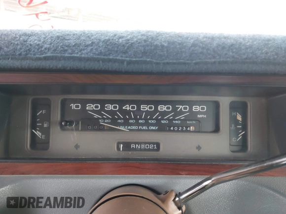 1992 Chevrolet Caprice with VIN 1G1BL53E1NR119546, listed as a IAAI auction lot 41461158 with 140,234 mi miles and . Bid and sale history available at DreamBid. Image 7.