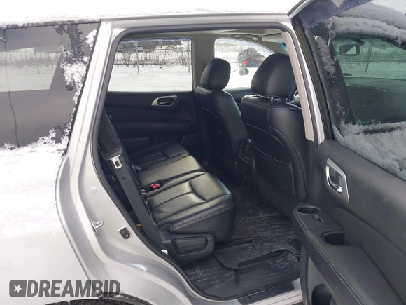 2015 Nissan Pathfinder Platinum z VIN 5N1AR2MM1FC675197, wystawiony jako IAAI lot #41595067 z przebiegiem 96 135 mil mil oraz . Historia ofert i sprzedaży dostępna na DreamBid. Obrazek 8.