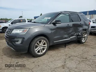 2016 Ford Explorer XLT z VIN 1FM5K8D85GGB32747, wystawiony jako Copart lot #58245035 z przebiegiem 252 174 mil mil oraz Czysty tytuł • Clean title. Historia ofert i sprzedaży dostępna na DreamBid. Obrazek 1.