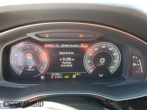 2019 Audi Q8 Premium Plus z VIN WA1BVAF15KD038166, wystawiony jako Copart lot #59090975 z przebiegiem 101 905 mil mil oraz Szkoda całkowita • Salvage title. Historia ofert i sprzedaży dostępna na DreamBid. Obrazek 9.