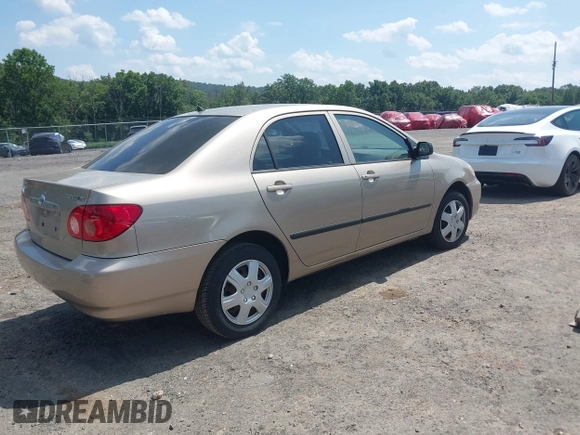 2007 Toyota Corolla CE with VIN 2T1BR32E27C834554, listed as a IAAI auction lot 42801347 with 282,589 mi miles and . Bid and sale history available at DreamBid. Image 4.