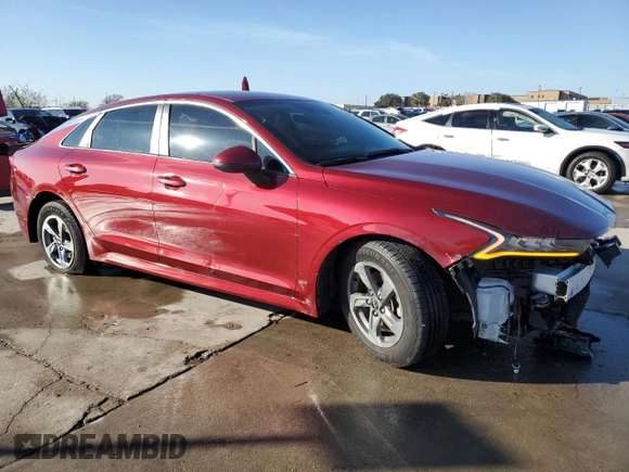 2022 Kia K5 LXS with VIN 5XXG14J27NG139339, listed as a Copart auction lot 85656584 with 79,874 mi miles and Salvage Title. Bid and sale history available at carsss.com. Image 4.