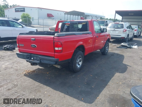2006 Ford Ranger XL with VIN 1FTYR10U66PA36115, listed as a IAAI auction lot 42130837 with 116,807 mi miles and . Bid and sale history available at DreamBid. Image 4.