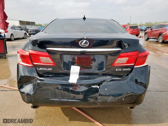 2010 Lexus ES 350 with VIN JTHBK1EG8A2379283, listed as a Copart auction lot 50876995 with 109,220 mi miles and Salvage Title. Bid and sale history available at carsss.com. Image 6.
