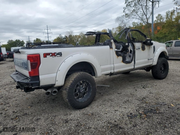 2018 Ford Super Duty F-350 SRW XL with VIN 1FT8W3BT1JEB07119, listed as a Copart auction lot 74050494 with NaN miles and Non Repairable. Bid and sale history available at carsss.com. Image 3.