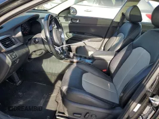 2019 Kia Optima EX with VIN 5XXGU4L17KG334350, listed as a Copart auction lot 43554635 with 55,465 mi miles and Salvage Title. Bid and sale history available at carsss.com. Image 7.