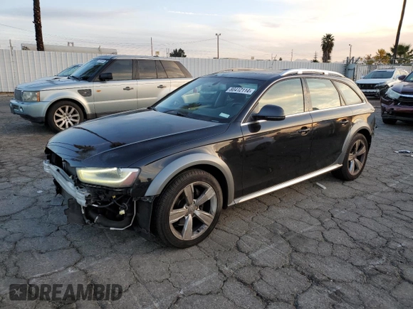 2013 Audi allroad Premium Plus with VIN WA1UFAFL7DA069205, listed as a Copart auction lot 80412114 with 124,776 mi miles and Salvage Title. Bid and sale history available at carsss.com. Image 1.