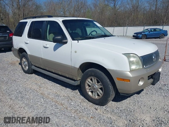 2004 Mercury Mountaineer Convenience z VIN 4M2ZU86E04UJ22833, wystawiony jako IAAI lot #41867579 z przebiegiem 96 953 mil mil oraz . Historia ofert i sprzedaży dostępna na DreamBid. Obrazek 1.
