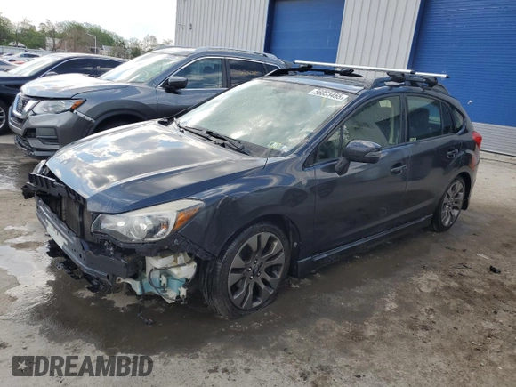 2016 Subaru Impreza Special Sports Limited z VIN JF1GPAY66G8216574, wystawiony jako Copart lot #56033455 z przebiegiem 120 976 mil mil oraz Szkoda całkowita • Salvage title. Historia ofert i sprzedaży dostępna na DreamBid. Obrazek 1.