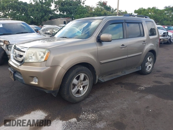 2009 Honda Pilot EX with VIN 5FNYF48499B016714, listed as a IAAI auction lot 41860249 with 143,353 mi miles and . Bid and sale history available at DreamBid. Image 2.