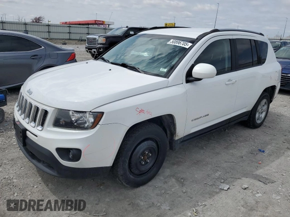 2017 Jeep Compass High Altitude with VIN 1C4NJCEB6HD102728, listed as a Copart auction lot 50896705 with 132,735 mi miles and Salvage title. Bid and sale history available at DreamBid. Image 1.