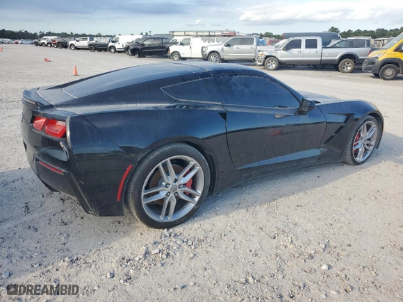 2014 Chevrolet Corvette Stingray Z51 3LT with VIN 1G1YM2D77E5103090, listed as a Copart auction lot 67785234 with 47,646 mi miles and Clean Title. Bid and sale history available at carsss.com. Image 3.