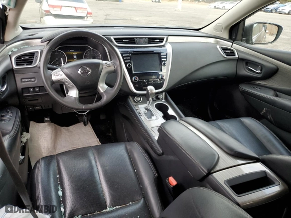 2017 Nissan Murano SL with VIN 5N1AZ2MG9HN104736, listed as a Copart auction lot 71114214 with 60,361 mi miles and Salvage Title. Bid and sale history available at carsss.com. Image 8.