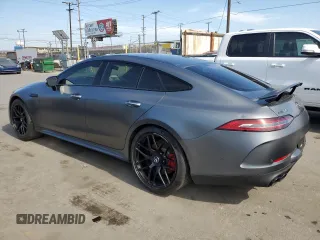 2022 Mercedes-Benz AMG GT 53 с VIN W1K7X6BB6NA051151, выставлен на аукционе Copart как лот 61216855 с пробегом 27 782 миль миль и Списание • Salvage title. История ставок и продаж доступна на DreamBid. Изображение 2.