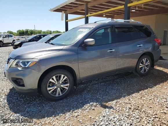 2017 Nissan Pathfinder SV with VIN 5N1DR2MN0HC617316, listed as a Copart auction lot 52251075 with 183,733 mi miles and Salvage Title. Bid and sale history available at carsss.com. Image 1.