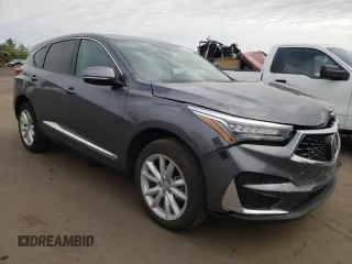 2020 Acura RDX with VIN 5J8TC2H3XLL017102, listed as a Copart auction lot 53148015 with 57,301 mi miles and Salvage Title. Bid and sale history available at DreamBid. Image 4.