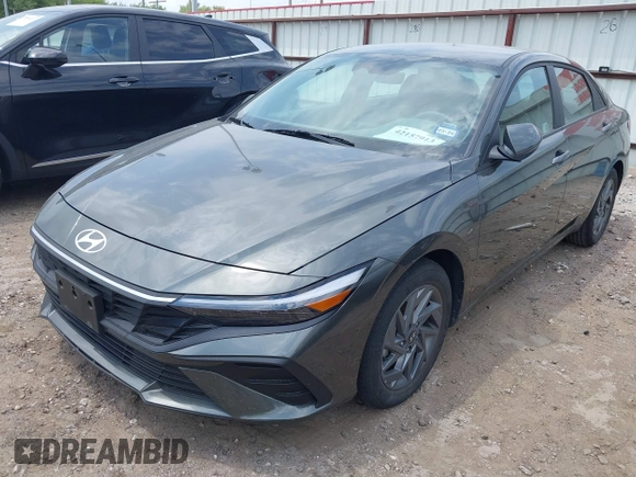 2024 Hyundai Elantra SEL with VIN KMHLM4DG9RU787905, listed as a IAAI auction lot 42157913 with 23,122 mi miles. Bid and sale history available at carsss.com. Image 6.
