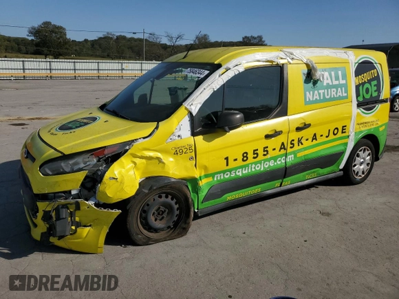 2015 Ford Transit Connect XLT z VIN NM0LS7F78F1192045, wystawiony jako Copart lot #75846344 z przebiegiem 101 427 mil mil oraz Szkoda całkowita • Salvage title. Historia ofert i sprzedaży dostępna na DreamBid. Obrazek 1.