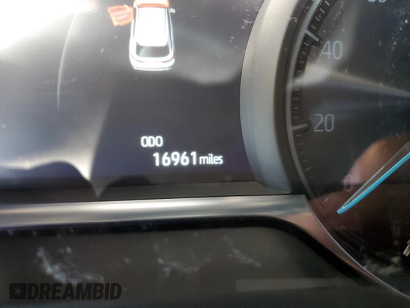 2021 Toyota Venza LE with VIN JTEAAAAHXMJ052288, listed as a Copart auction lot 63610772 with 16,961 mi miles. Bid and sale history available at carsss.com. Image 8.