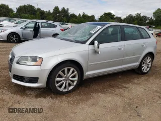 2009 Audi A3 Premium z VIN WAUKF78P09A017029, wystawiony jako Copart lot #58082325 z przebiegiem 38 178 mil mil oraz Szkoda całkowita • Salvage title. Historia ofert i sprzedaży dostępna na DreamBid. Obrazek 1.