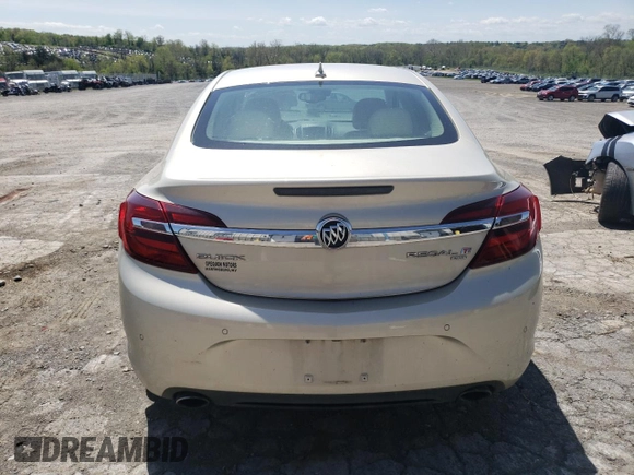 2014 Buick Regal Premium II with VIN 2G4GS5GX6E9263157, listed as a Copart auction lot 54825775 with 103,403 mi miles and Salvage title. Bid and sale history available at DreamBid. Image 6.