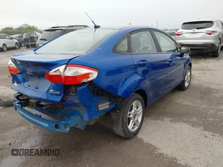 2019 Ford Fiesta SE with VIN 3FADP4BJ5KM116889, listed as a IAAI auction lot 41962192 with 15,682 mi miles. Bid and sale history available at carsss.com. Image 4.