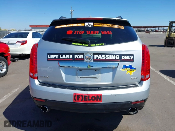 2014 Cadillac SRX with VIN 3GYFNAE31ES576016, listed as a IAAI auction lot 42130992 with 160,114 mi miles and . Bid and sale history available at DreamBid. Image 16.